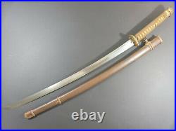 100% Genuine WW2 Japanese Army Military Officer Gunto Sword Signed Nobufusa
