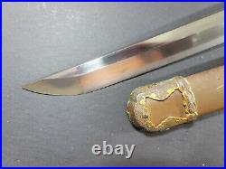 100% Genuine WW2 Japanese Army Military Officer Gunto Sword. Signed Yasumitsu