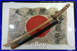 100% Genuine WW2 Japanese Army Military Officer Sword Katana Outfit Koshirae