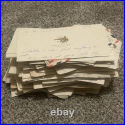 150 WWII Letters Home Army Air Forces 1944 Complete Soldier Correspondence Lot