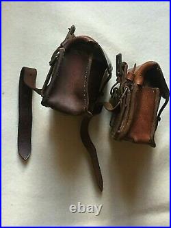 1914 Pattern Webbing Utility Ammo Pouches. Indian Army Ww2 Era Originals