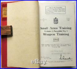 1937-1945 Canadian British ARMY SMALL ARMS TRAINING 27 Pamphlets Manuals WWII