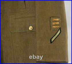 1939-45 WWII US Army Corporal Aleutian Islands Jacket with Name & Several Patches