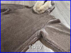 1940 WWII US Army Field Military Alpaca Pile Parka Jacket