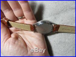 1940's WW2 Jardur Bezelmeter Army Military Pilot Woman Watch RARE! Work