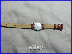 1940's WW2 Jardur Bezelmeter Army Military Pilot Woman Watch RARE! Work