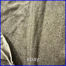 1940s WWII Army Wool Tanker Overalls Wool Lined Bib Pant Prentice Zipper USA