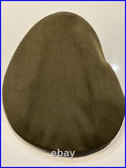 1941 Named WWII US ARMY AIR FORCE NCO ENLISTED MEN CRUSHER FLYING HAT CAP 7 3/8