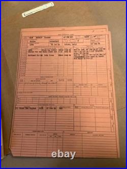 1942-1958 US Military Army Air Corps Pilot WWII Papers Briefcase Lt Stanley Wade