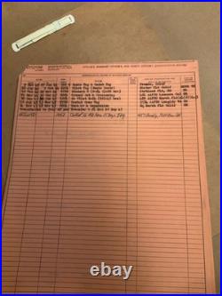 1942-1958 US Military Army Air Corps Pilot WWII Papers Briefcase Lt Stanley Wade