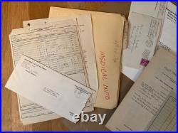 1942-1958 US Military Army Air Corps Pilot WWII Papers Briefcase Lt Stanley Wade