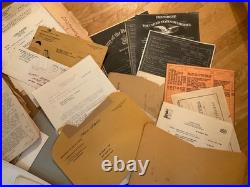 1942-1958 US Military Army Air Corps Pilot WWII Papers Briefcase Lt Stanley Wade