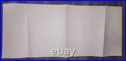 1942 WWII Puerto Rico Military Road Map Restricted Army Engineer Original