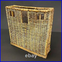 1942 Ww2 Wwii German Army Wehrmacht Artillery Wicker Basket Original