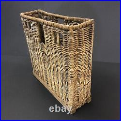 1942 Ww2 Wwii German Army Wehrmacht Artillery Wicker Basket Original