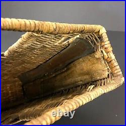 1942 Ww2 Wwii German Army Wehrmacht Artillery Wicker Basket Original