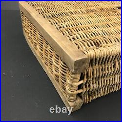 1942 Ww2 Wwii German Army Wehrmacht Artillery Wicker Basket Original