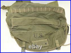 1943 ORIGINAL US ARMY WWII WW2 Backpack