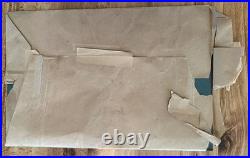 1943 WWII Official Army Posters Set Of 7 With Original Shipping Envelope