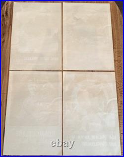 1943 WWII Official Army Posters Set Of 7 With Original Shipping Envelope