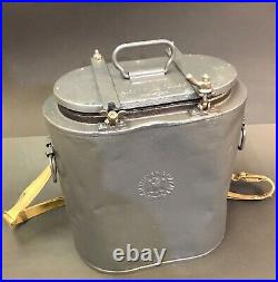 1943 Ww2 German Wehrmacht Army Hot Food Container Essentrager Thermos & Spoon