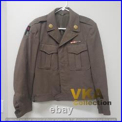 1944 Dated WWII US Army First Army Artillery Ike Jacket