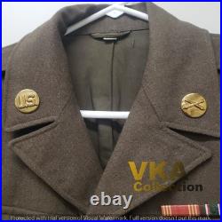 1944 Dated WWII US Army First Army Artillery Ike Jacket