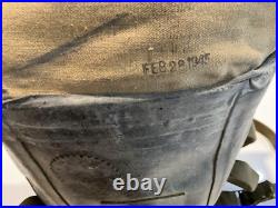 1945 Original WWII U. S. ARMY SPECIAL PURPOSE WATERPROOF RADIO BAG BG-164 D-Day 1945 Original WWII U. S. ARMY SPECIAL PURPOSE WATERPROOF RADIO BAG BG-164 D-Day