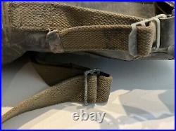 1945 Original WWII U. S. ARMY SPECIAL PURPOSE WATERPROOF RADIO BAG BG-169 D-Day