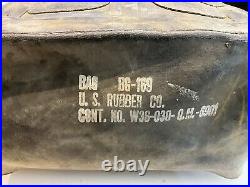 1945 Original WWII U. S. ARMY SPECIAL PURPOSE WATERPROOF RADIO BAG BG-169 D-Day