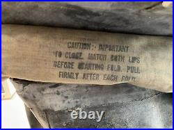 1945 Original WWII U. S. ARMY SPECIAL PURPOSE WATERPROOF RADIO BAG BG-169 D-Day