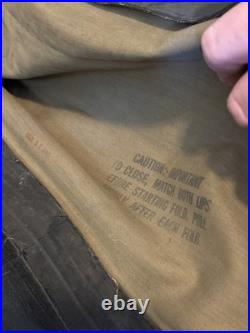 1945 Original WWII U. S. ARMY SPECIAL Purpose Waterproof Bag BG-169 D-Day