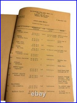 1947 Roswell Army Air Field Radar Observer WWII 509th Bomb Group SOP