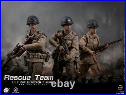 3pcs POPTOYS 1/12 CMS004 US Army Rescue Team WWII Single Player Set Figure