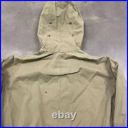 40s VTG US Military Green/White Reversible US Military Army Snow Parka L NICE CO