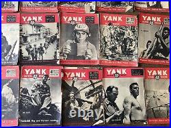 48 Issues Yank The Army Weekly WWII Magazine Far East/ Down Under WW2 Pacific