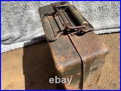 5cm Mortar WW2 German Box Original Relic Barn Find Box