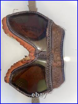 5x WW2 WWII M-1943 Type III Folding Goggles US Army 1943