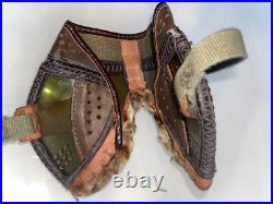 5x WW2 WWII M-1943 Type III Folding Goggles US Army 1943