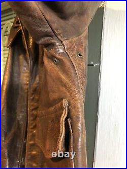 A-2-Rough Wear Horsehide Flying Jacket Original US Army Air Force WWII, Size 38