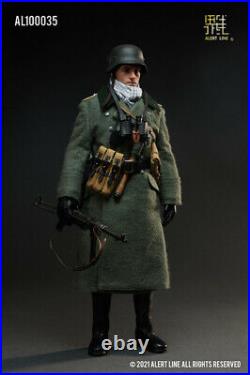 Alert Line AL100035 16 WWII Army Officer Soldier Male Action Figure Model Toy