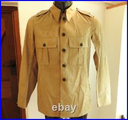 An Original Military WW2 Rifle Brigade Tropical Tunic Shirt Uniform Badge (4979)