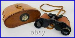 Antique WWII Us Army Signal Corps Binoculars Military Stereo 6x30 Naval Optical