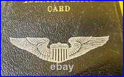 Army Air Corps Pilot's ID Wallet With ID 1940