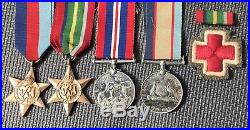 Australian Army Women's Medical Service WWII Medal Group with Pacific Star Nurse