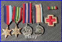 Australian Army Women's Medical Service WWII Medal Group with Pacific Star Nurse