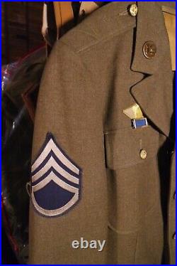 Authentic Original WWII 20th Air Force US Army Jacket with Silver Bomber Wings