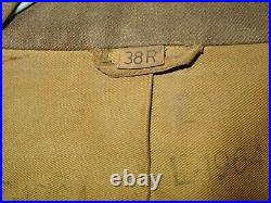 Authentic Original WWII US ARMY AIR FORCE IKE JACKET With Emblems Size 38R
