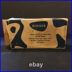 Authentic Original Ww II U. S. Army/navy K Ration Dinner Box Only