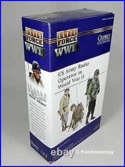 BBi Elite Force 12 WWII US Army RADIO Man SPARKY #21263 16 MIB NEW NOS